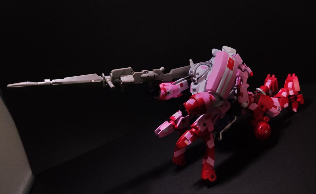 とりあえず目の前の障害物は狙撃して道を作ります!デミトレーナースレイプニルモードは安定した姿勢と速度の維持をお約束します。