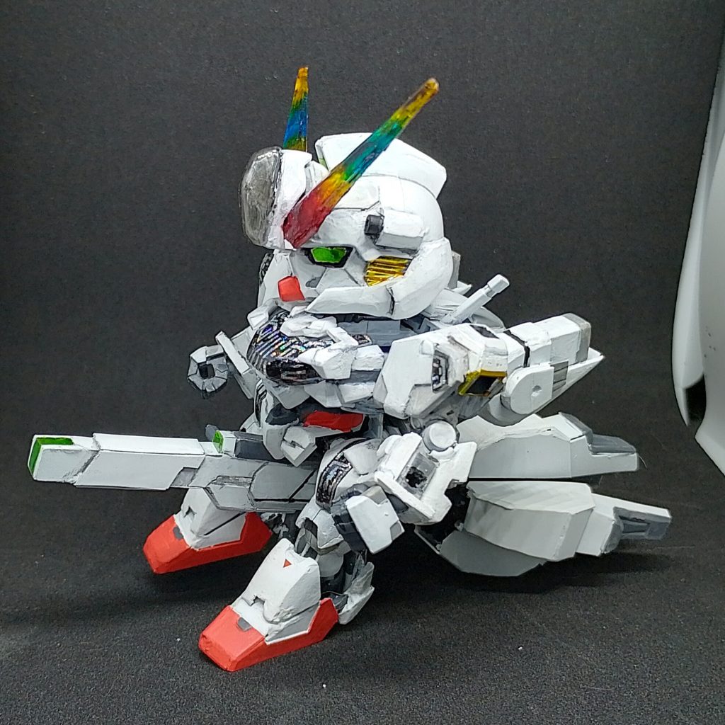 ほうきに乗った魔女(笑)