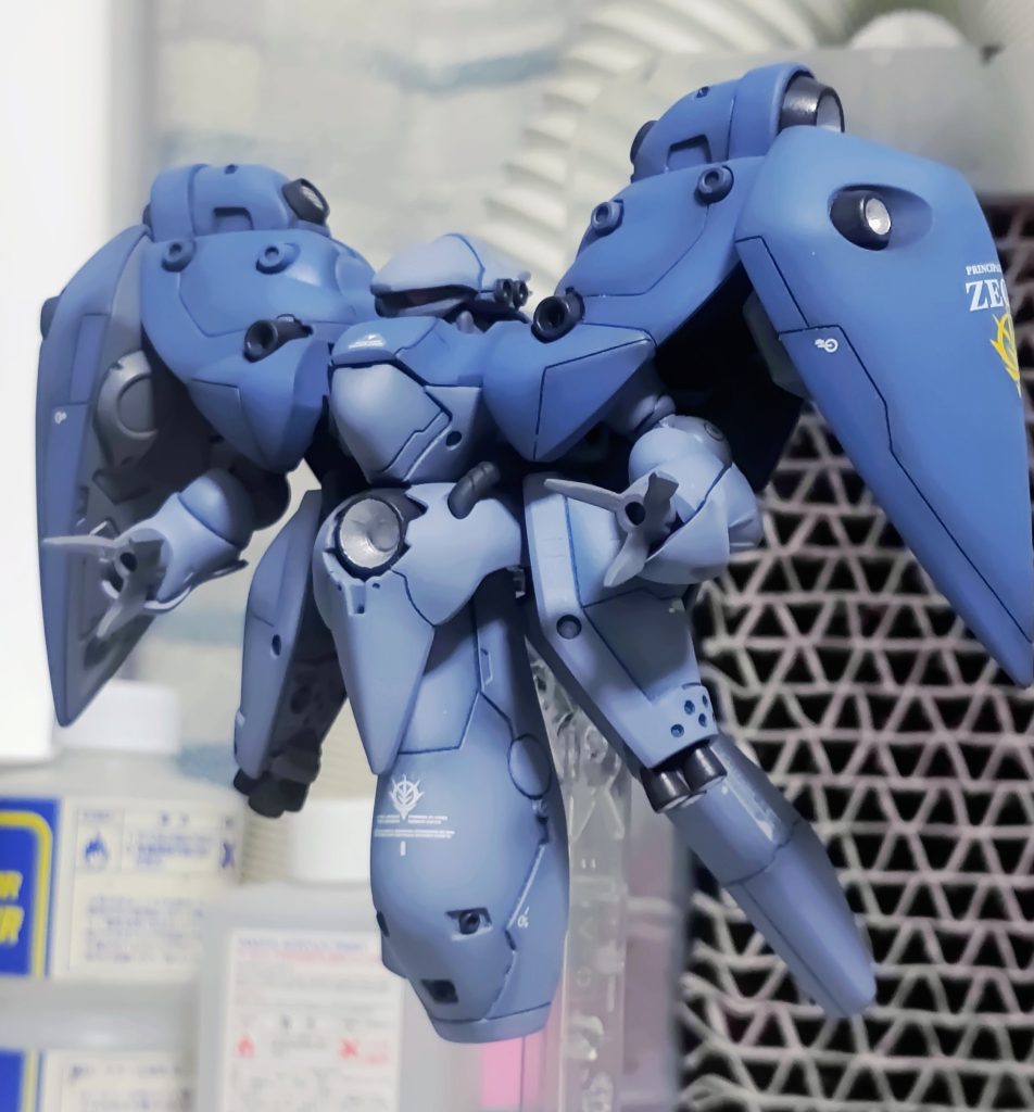 ブースで撮った物の色味が微妙に違うので、色味が分かりやすい物を最後に載せます。地味に「青い機体」でもあるね。