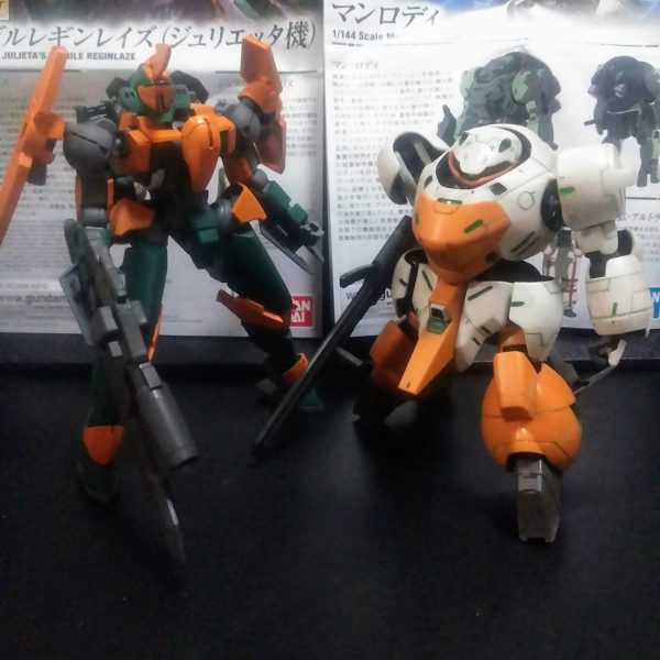 HG レギンレイズ & ランド マンロディ