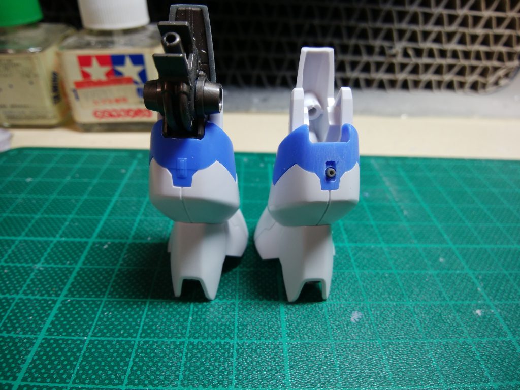 写真ありませんが、ふんどし前部のアポジモータも修正しました。