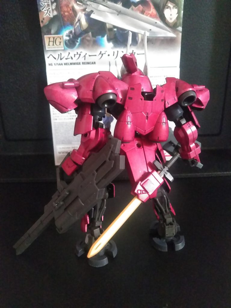 ハイ。此方も『バエル・ソード』を装備👍『鉄血武器セットよりレール ガン』