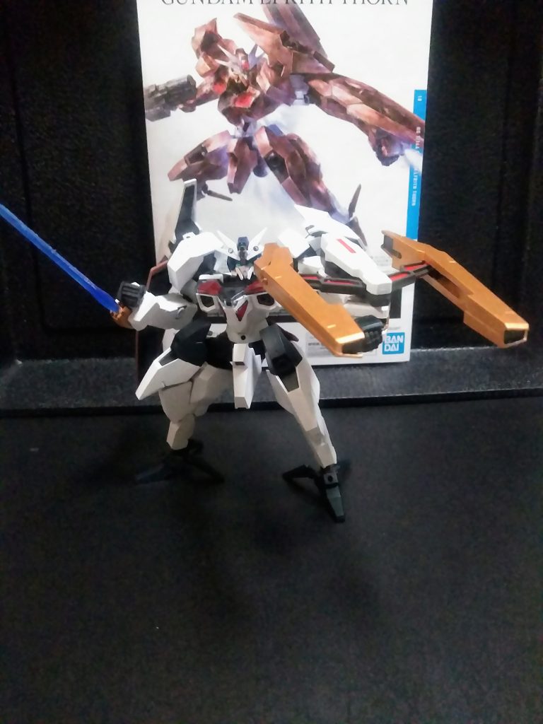 毎度の事ながら、流石『水星キット』勤務の休憩中に組み立てられる位、造り易いし良く動く😍