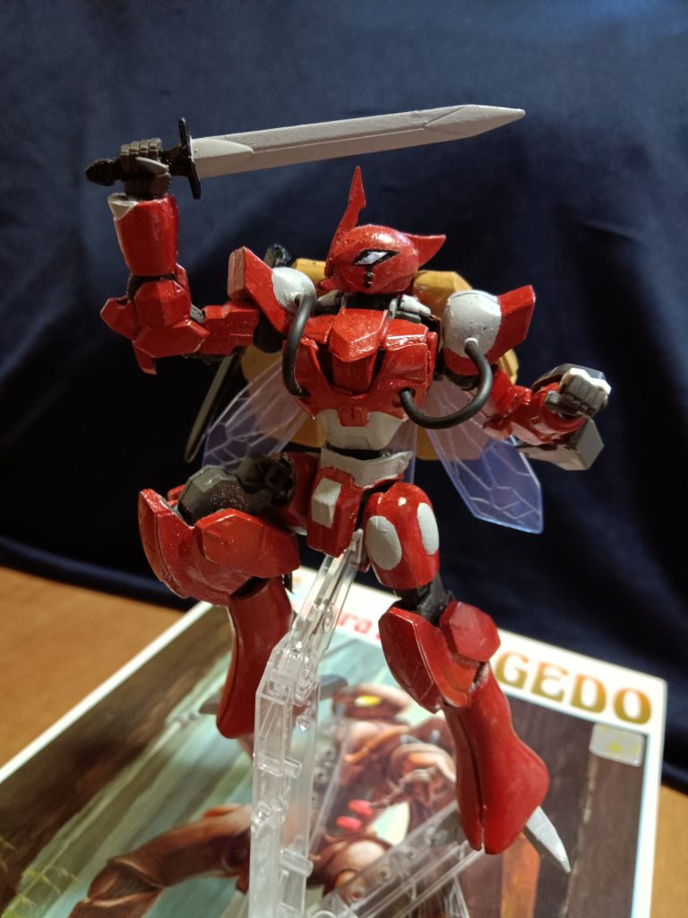 ガンダムフレームなので結構動きます
