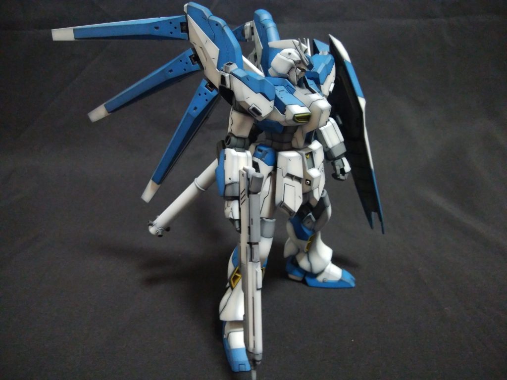 塗装はお馴染、黒立ち上げグラデーション。最後まで悩んだマーキング、コーションラベルは無し！どうしても抵抗あるんよ、144にペタペタ貼るの(´;ω;｀)