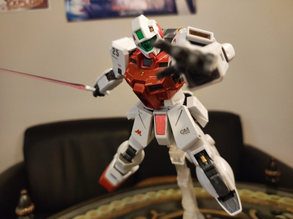 まだ奮戦中のモンシアです。貰ったせえええ。首をいただき、スペースノイドさんよ。