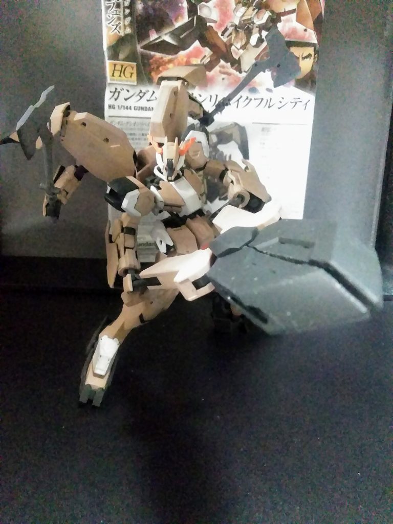 そして、キット付属武装の『シザース モード』となります😤　                                             この凶悪さが『嬉しくて😁尊くて🤗喜びの涙が止まらない😭』