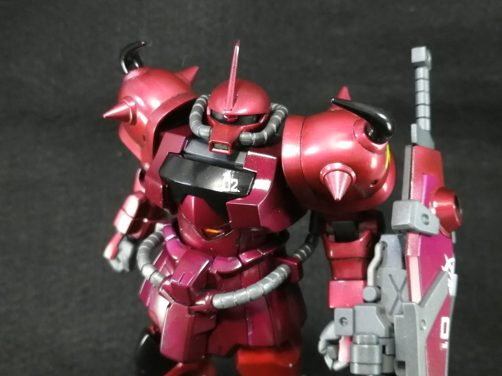 グフカスタム・レッドオーガ–7枚目/制作者：LUCIOLE