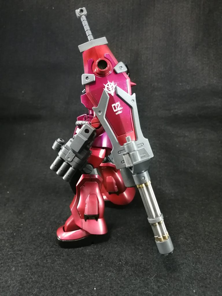 グフカスタム・レッドオーガ–3枚目/制作者：LUCIOLE