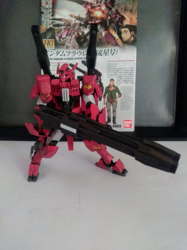 又の名を『流星号』😊　ガンスタ様にお世話になって 5 回目に投稿した子です😁『ロングレンジ レール ガン』を手持ちにしてみました😋