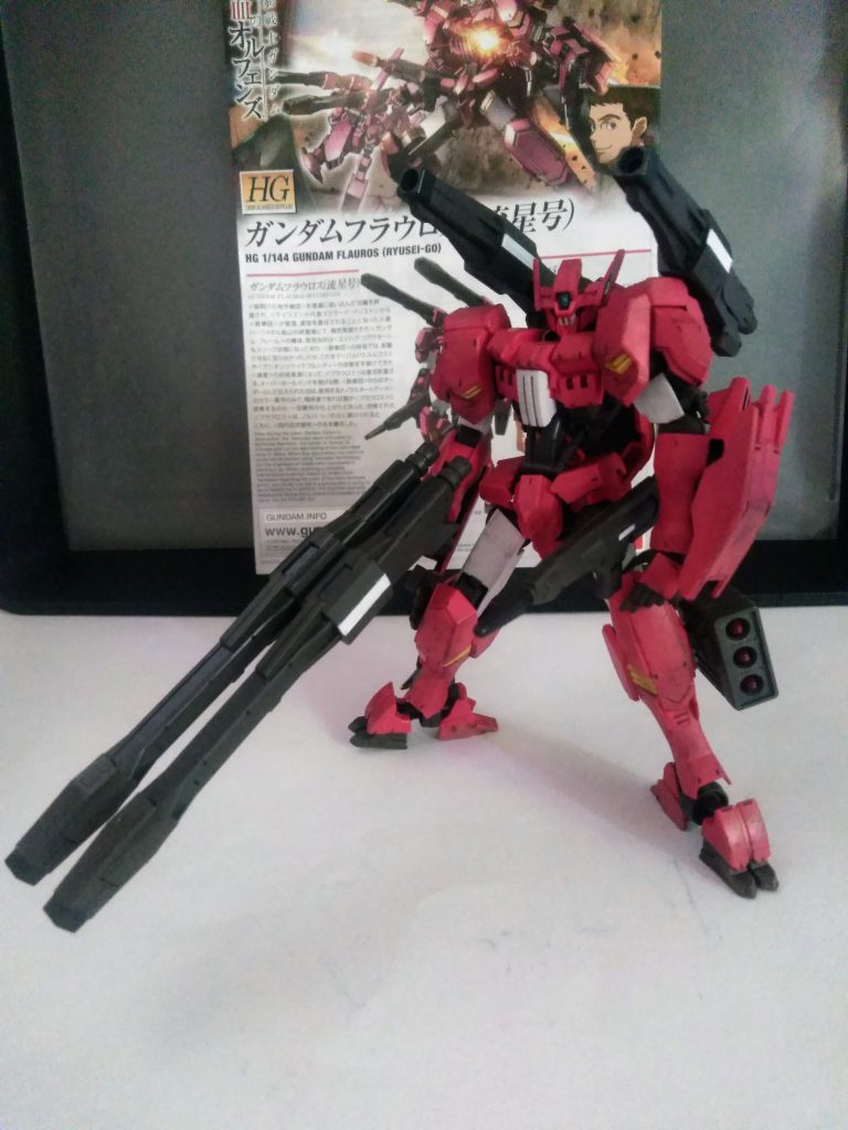 ハイ。武装展開！　他の『ガンダム世界』ならば凄く強火力機体となるんでしょね😤