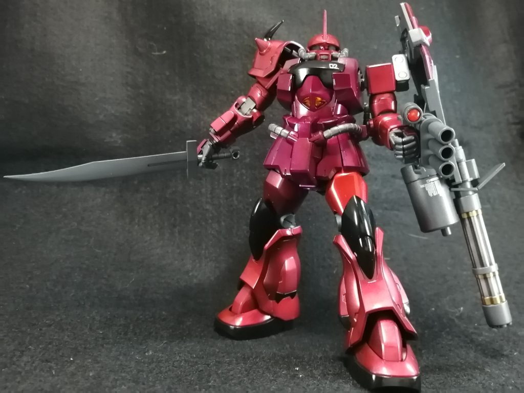 グフカスタム・レッドオーガ–7枚目/制作者：LUCIOLE