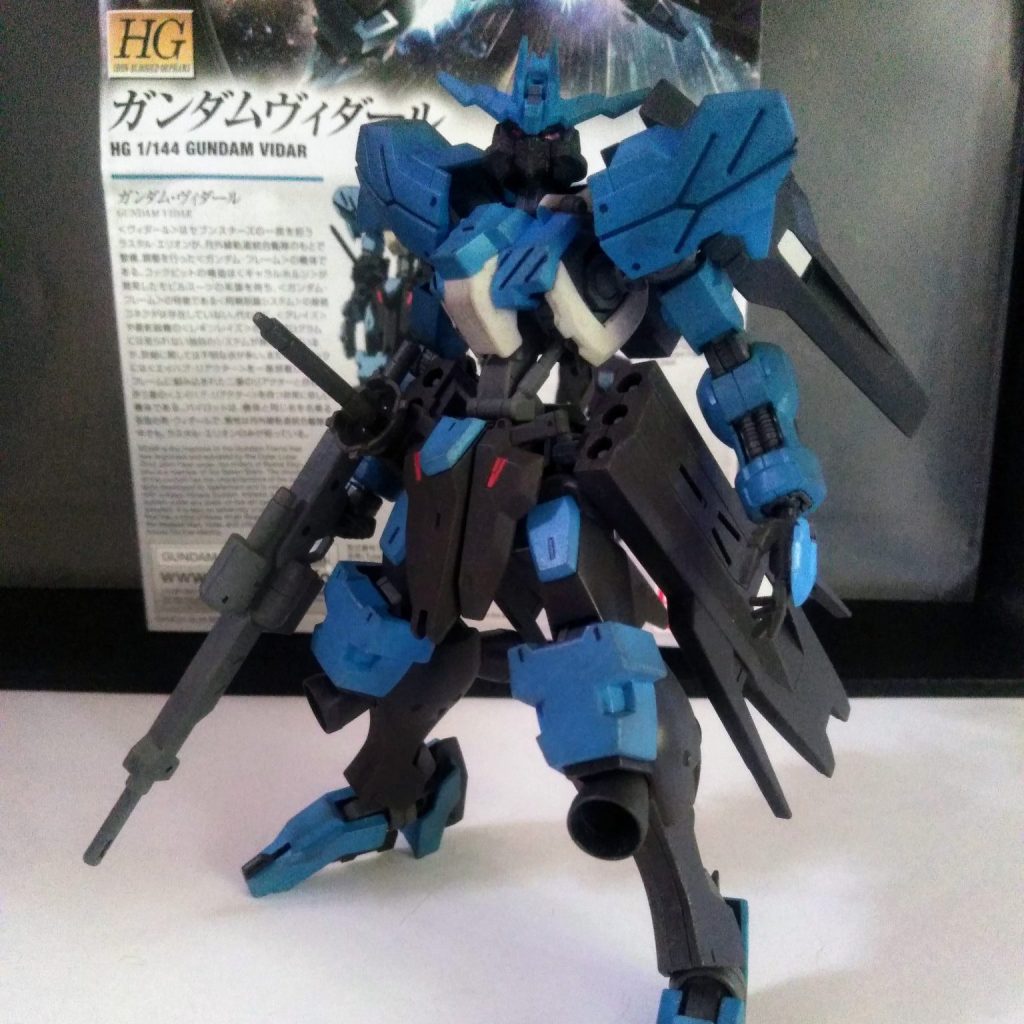 【GUNPLA】想い出の青いガンダム　HGガンダムヴィダール【ガンプラ】