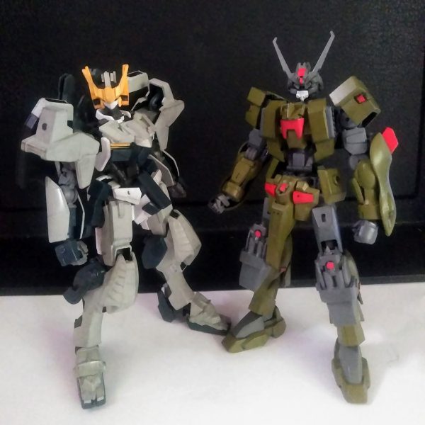HG改造 ガンダム フォルカス & ガンダム アロケル