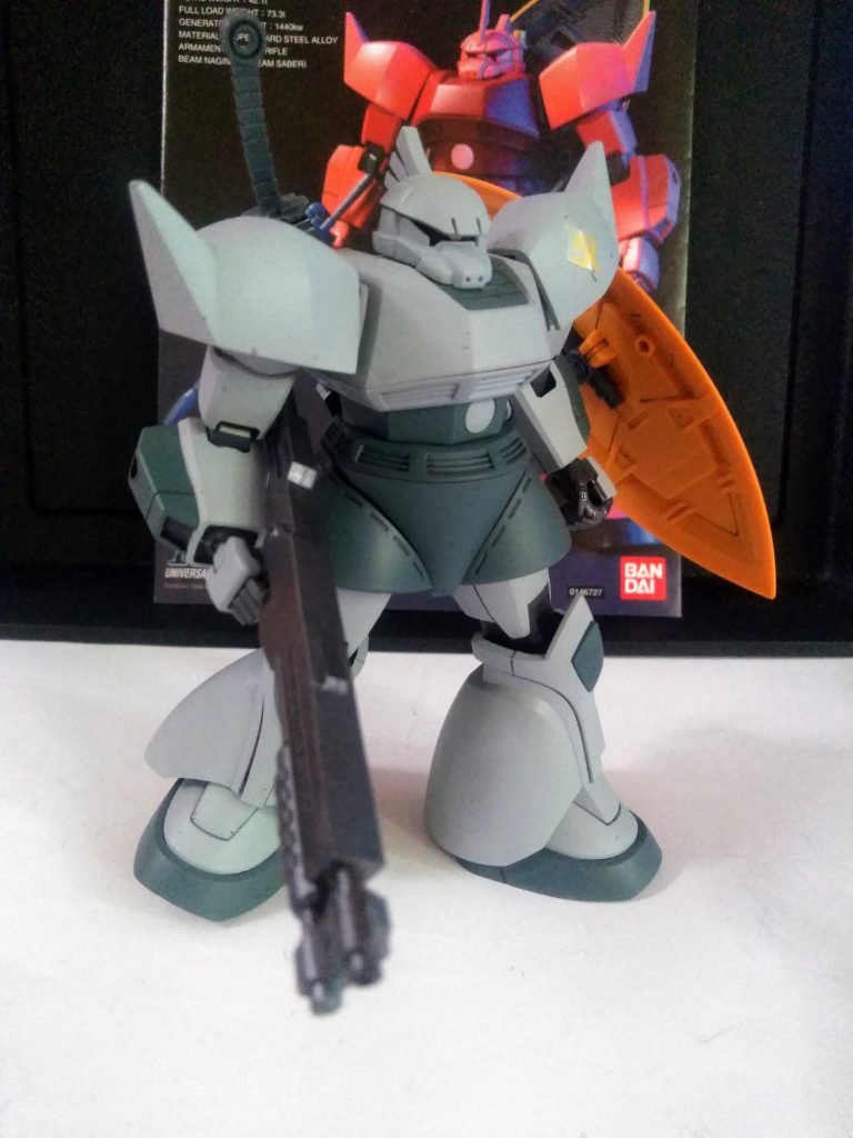 『ダディズ フィスト中隊 残存兵のジム B.D タイプ』によりジオン地上軍の『とある海辺の HLV 発射基地』は壊滅的な損壊を被ります。そんな折 彼MSと激闘の末、ナンやカンや有り宇宙に上がった『天斗 朝靄小尉』は無事『ルッキールー中隊』に合流を果たすのでした。と、言う訳で『ルッキールー中隊』は再び宇宙での作戦行動と相成ります😋 あっ、お🆕ーなのでウェザリングはまだ無しで😊