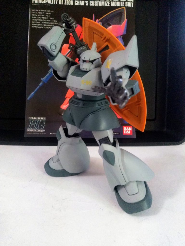 ハイ。『天斗 中尉のパーソナル ウェポン』となる『ザッパー刀』抜刀の図😂あっ、時間軸は『ソロモン陥落直後』と成ります😋