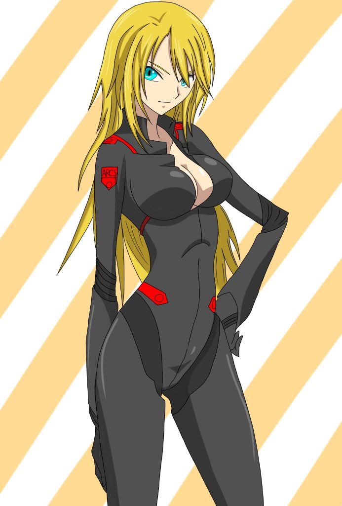 アイリスアバター姿のアイリスディーナ。服装は本人の好みでパイロットスーツをイメージしたものになっている。フォースには特には入っておらず、一匹狼だが仲間が増えたらフォースを作る予定ではあるようだ。