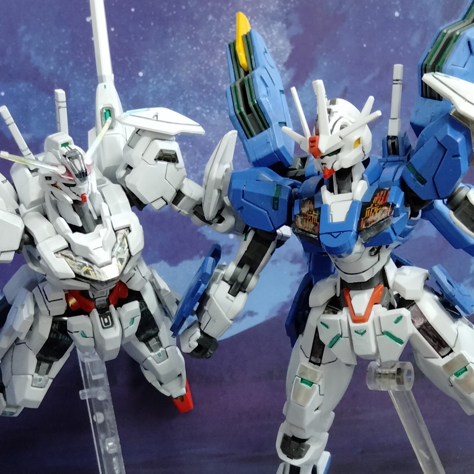 ガンプラ HG ガンダム キャリバーン \u0026 エアリアル 改修型