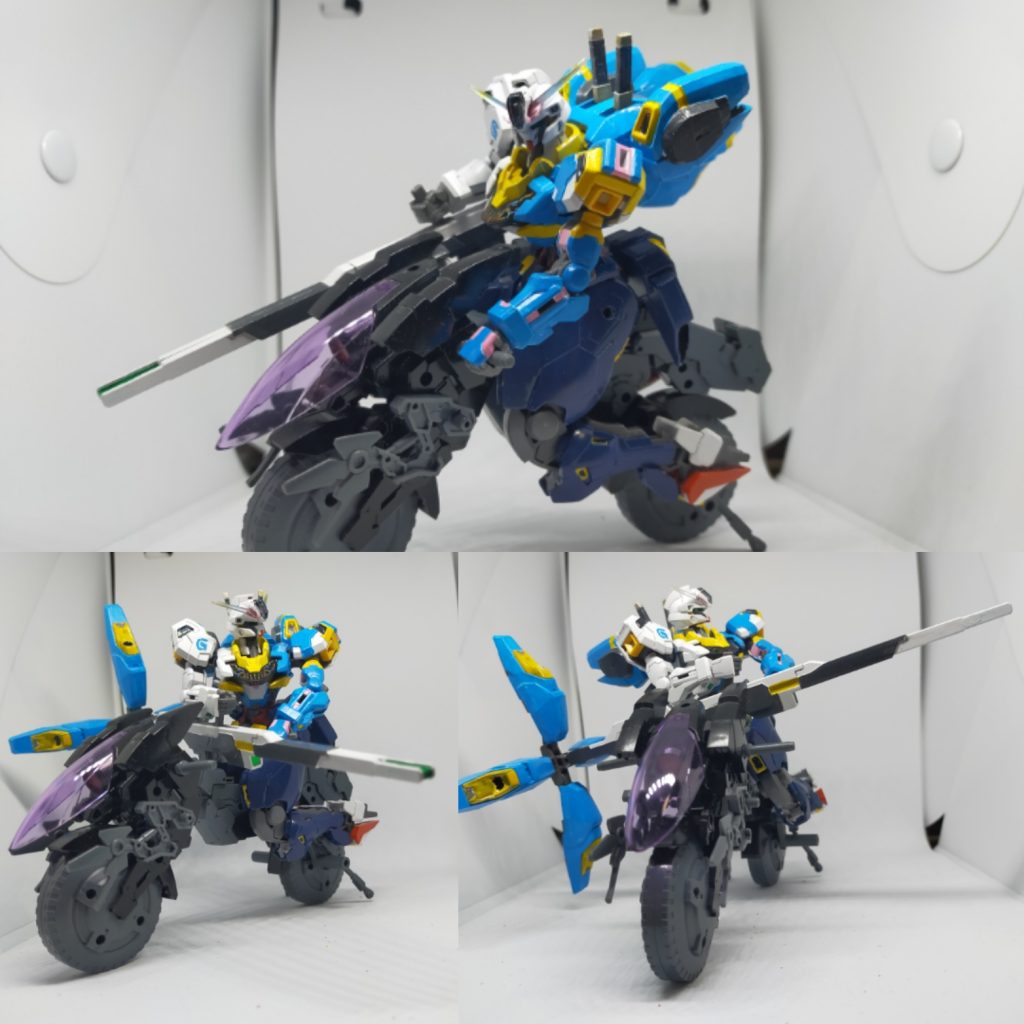おまけ2アスティカシア決闘「YABUSAME」完全オートのバイクに跨り、パーメットの補助無しで的を当てて合計点を競い合う内容。フィックスリリース勝敗はモビルスーツの性能のみで決まらず操縦者の技のみで決まらず結果のみが真実
