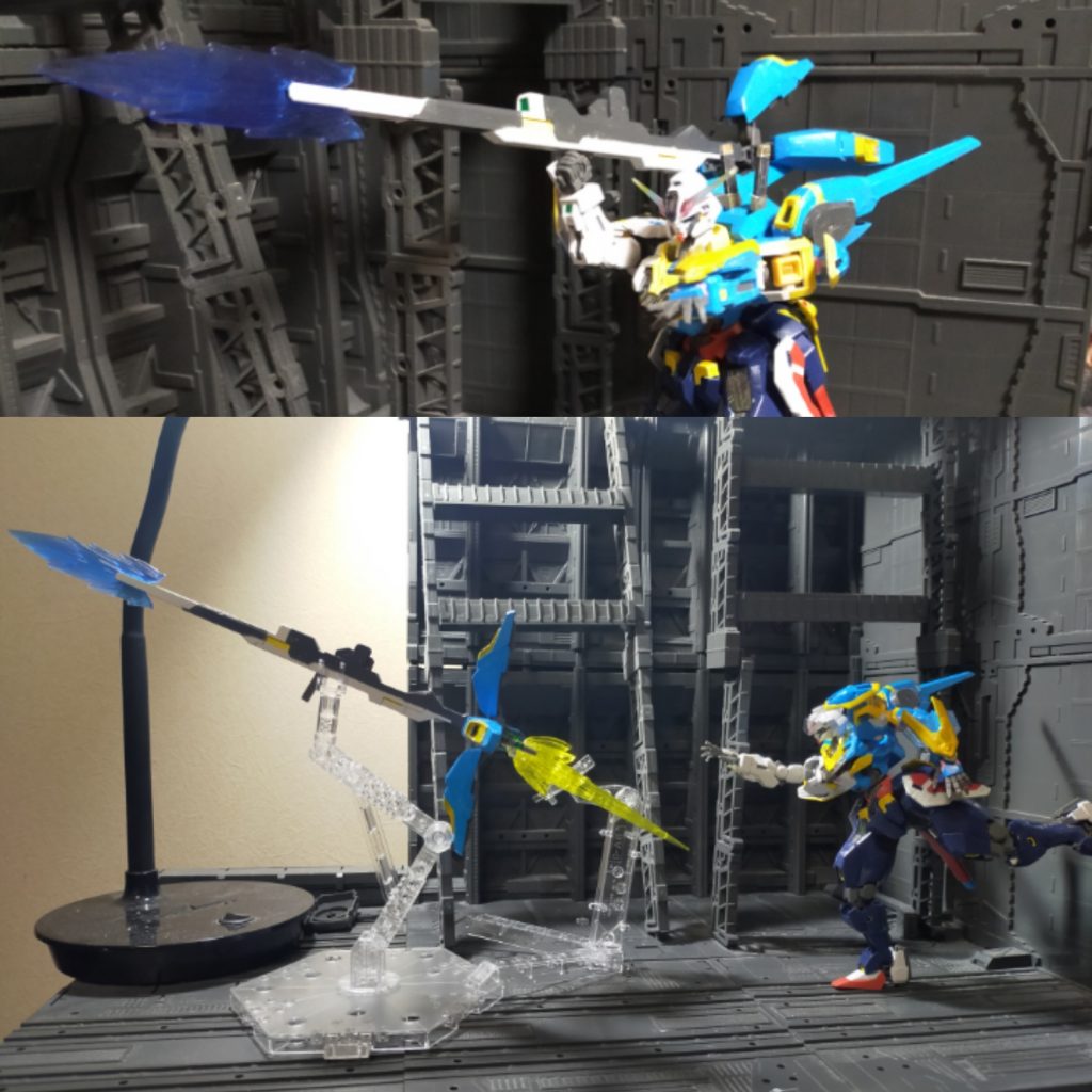 投擲及びガンビット操作も可能という設定。コラージュ次第では串に刺さって、だんご三兄弟が可能。