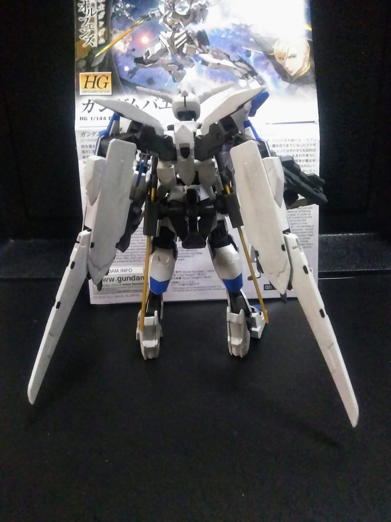 まぁ、悪いのは『マクギリスさん』なので、この子に罪はありません🤗　それよりもこの神々しさ…とても『悪魔の名前を冠する』とは思えません😔