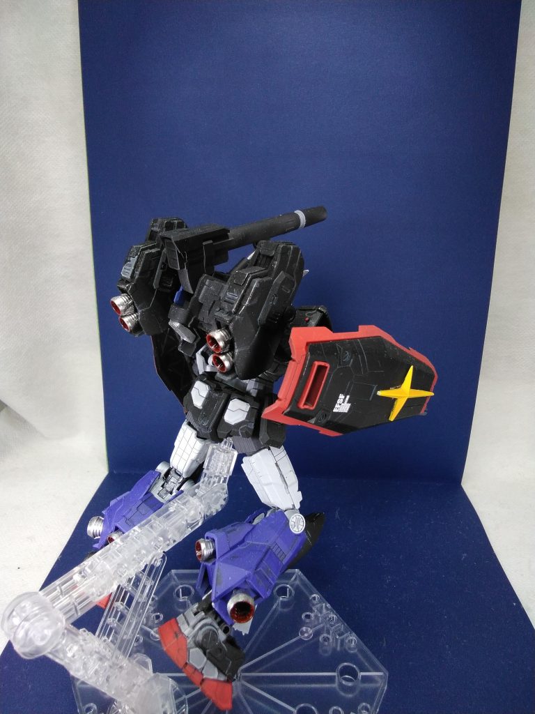 ウェザリング拭き取り忘れてトップコートかけたのを今さら気づいた　もう手直しする気力がないのでこのまま