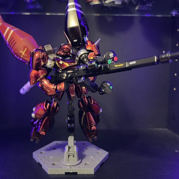 ケンプファーとゲルググウェルテクステスタロッサのミキシング　ビームスマートガンを添えて