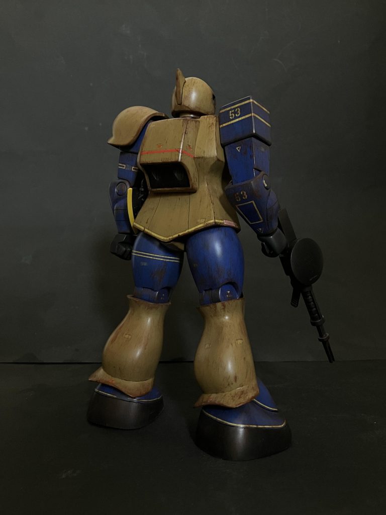 旧キット1/100 リアルタイプ 旧ザク–5枚目/制作者：蒼き鷹