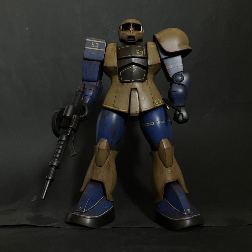 旧キット1/100 リアルタイプ 旧ザク｜蒼き鷹さんのガンプラ作品｜GUNSTA（ガンスタ）