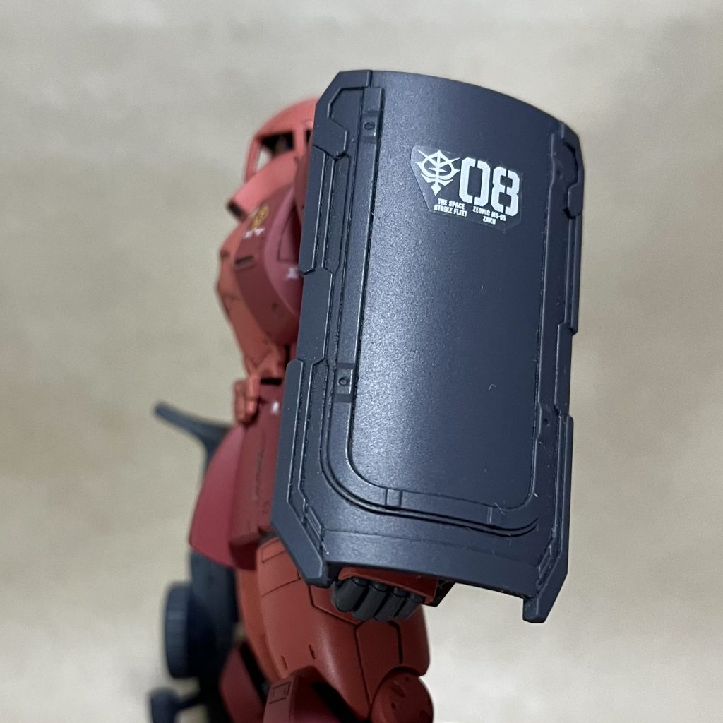 ザクⅠ (シャア・アズナブル機)–3枚目/制作者：ダブルN