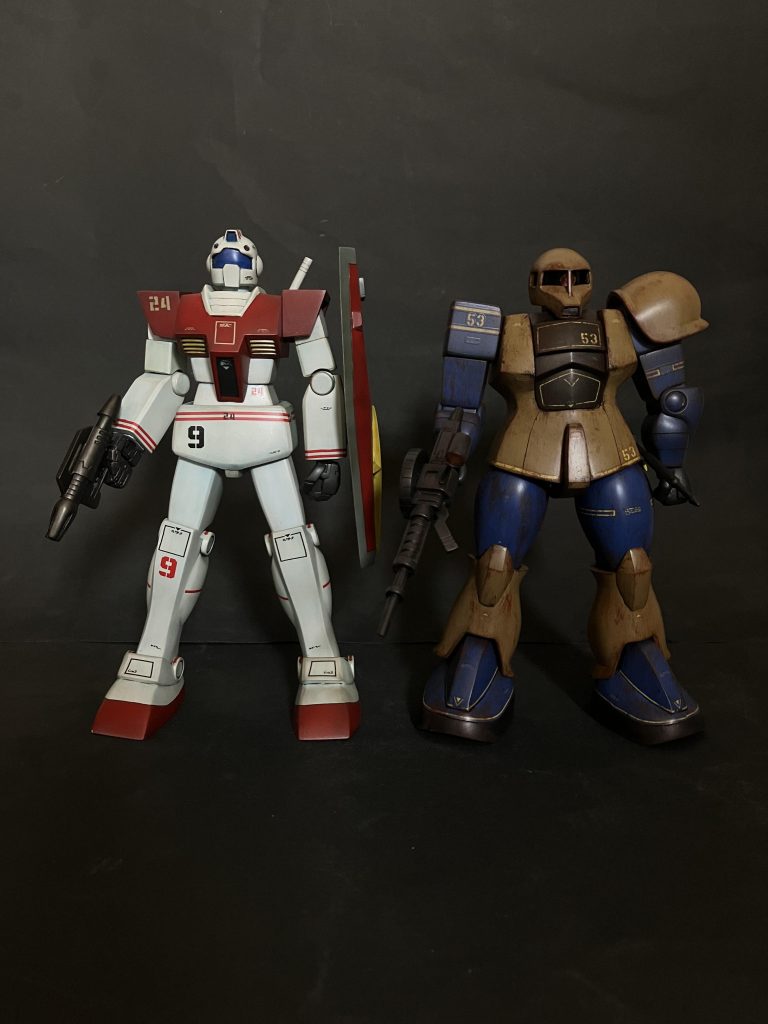 スリムなジムマッチョな旧ザク