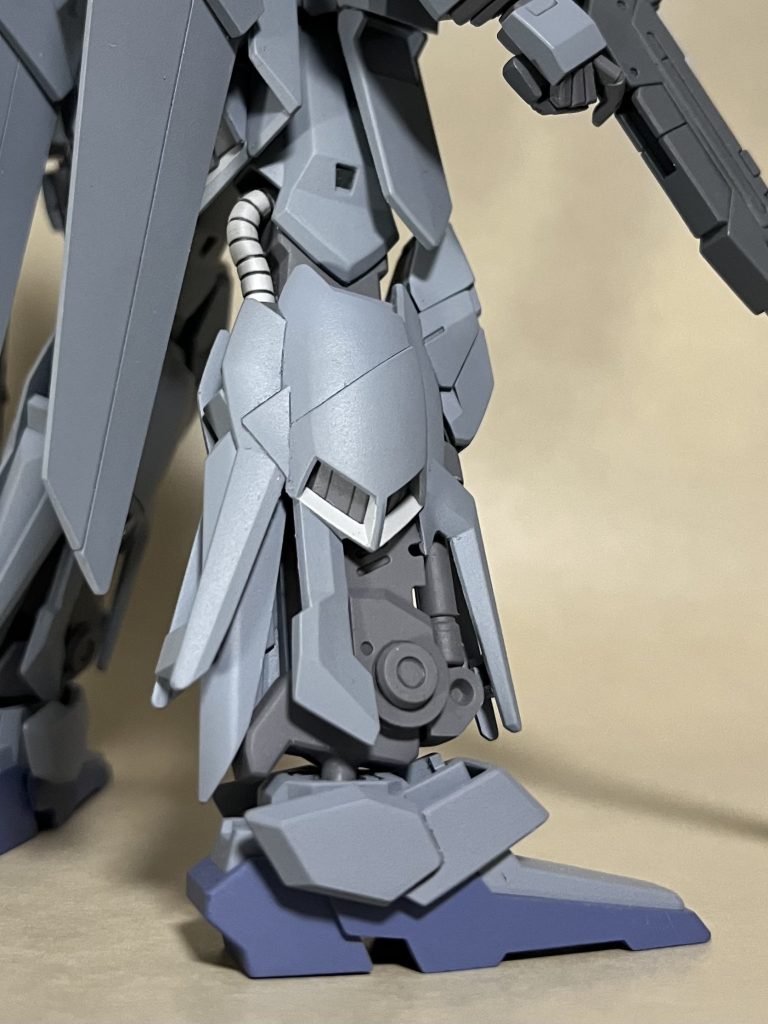 脚部の肉抜き処理が多かった