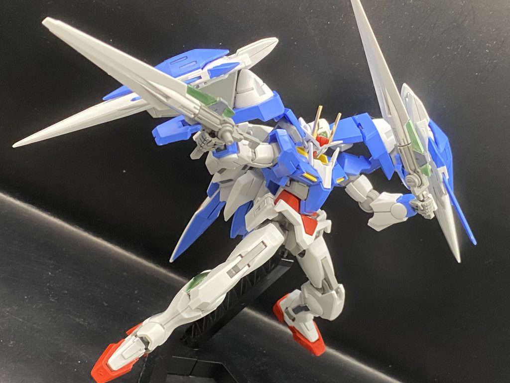 GNソードIIをライフルとソードで両手持ち