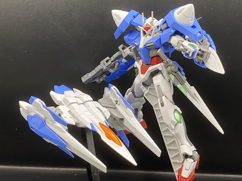 最後にオーライザーをドッキングアウトした状態ミキシング予定なので部分塗装と墨入れのみの簡単フィニッシュ次はこいつと前回投稿したあいつでミキシングしたものをアップ予定です