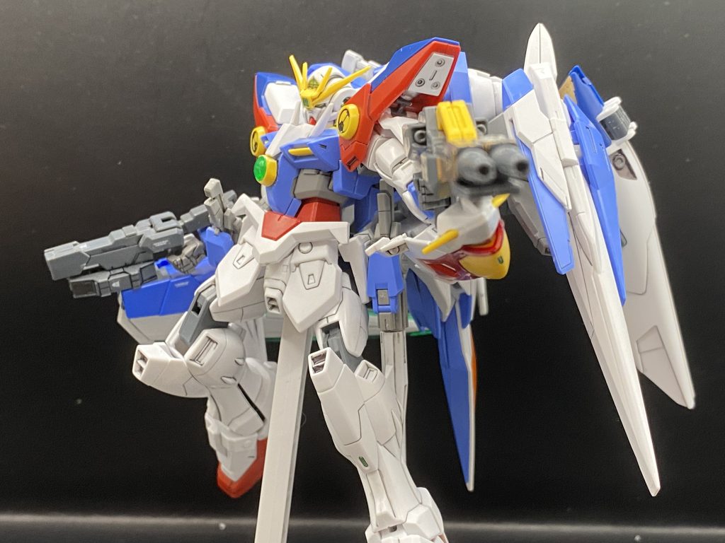 ツインバスターライフルを構え遠距離戦はこれで対応できます