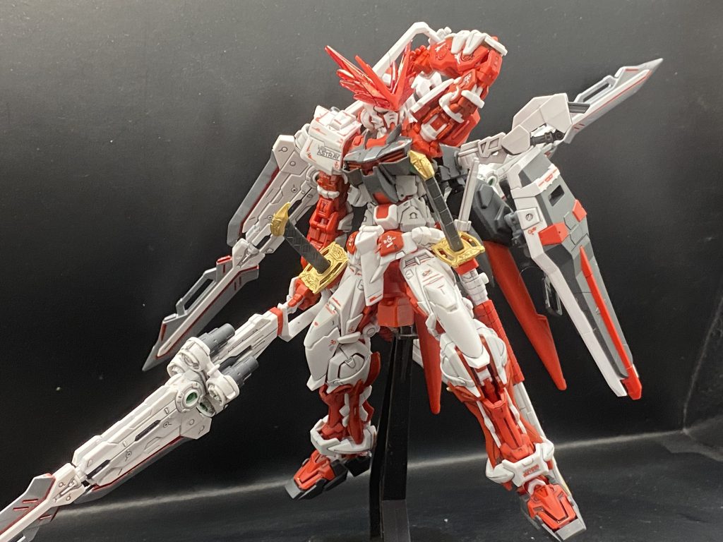 そしてカレドヴルッフ3機装備形態アンビデクストラスハルバードはかなり長いです