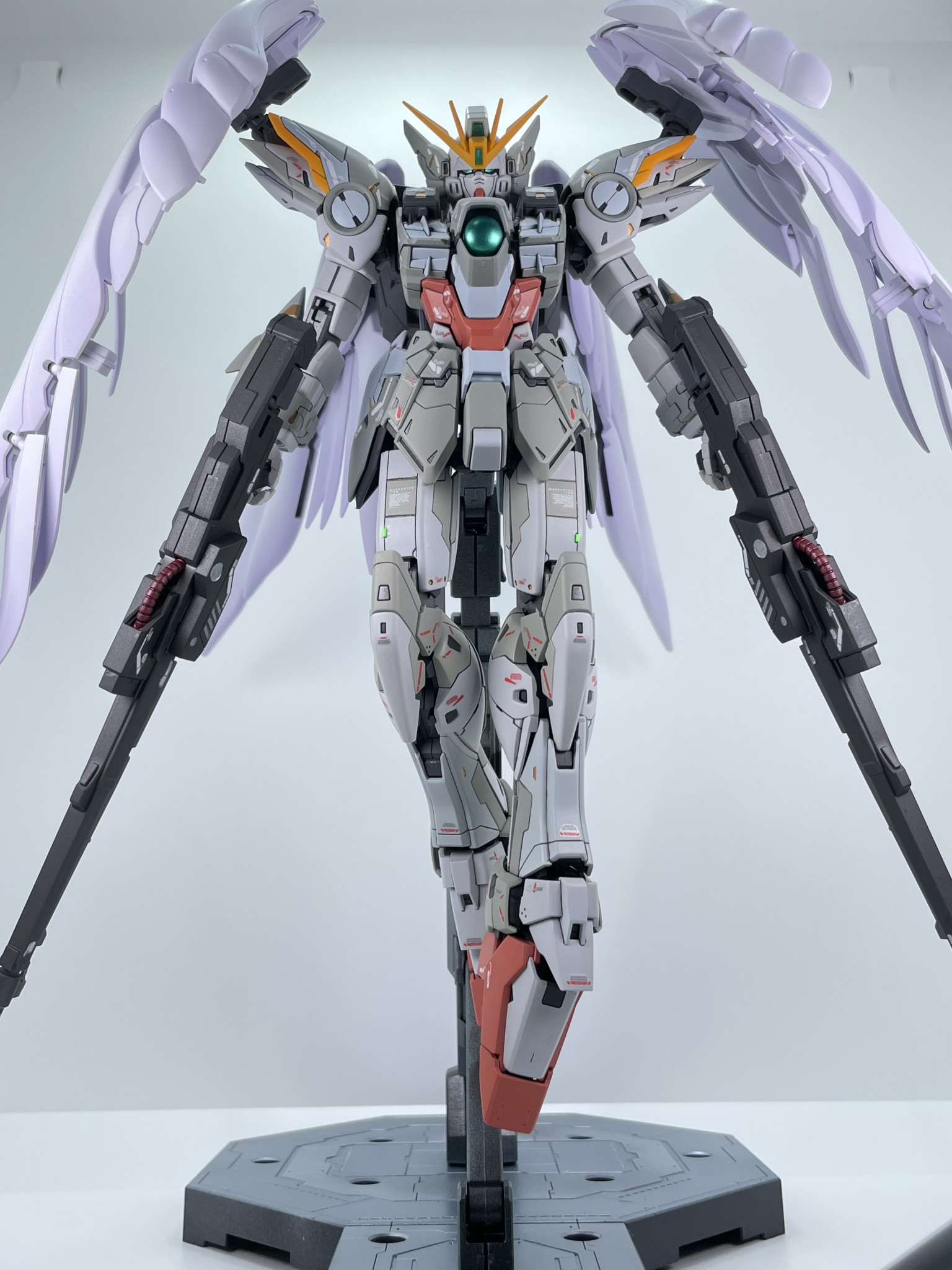 MG ウイングガンダムゼロEW Ver.Ka スノーホワイトカラー｜Takanaさん 