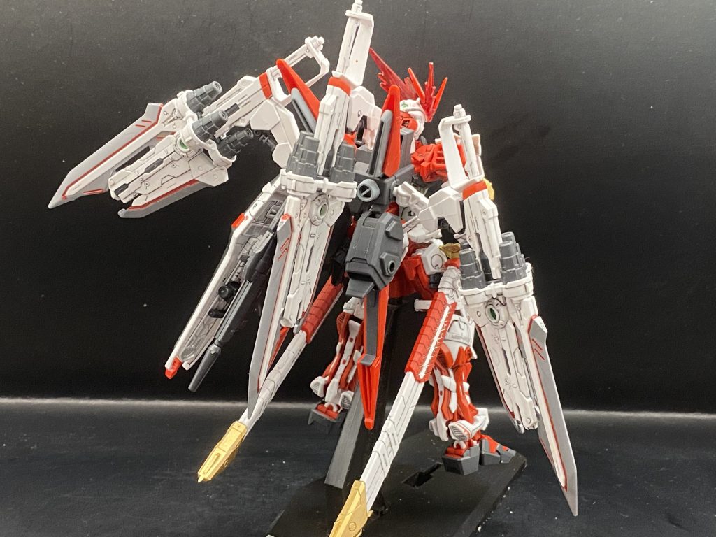 全身を前後からカレドヴルッフ3機付けだけあってどこから見ても迫力満点です