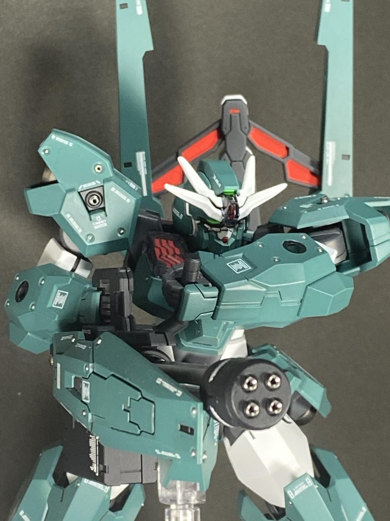 ビームガトリングのマズルもメタルノズルを使用して、重量感up!