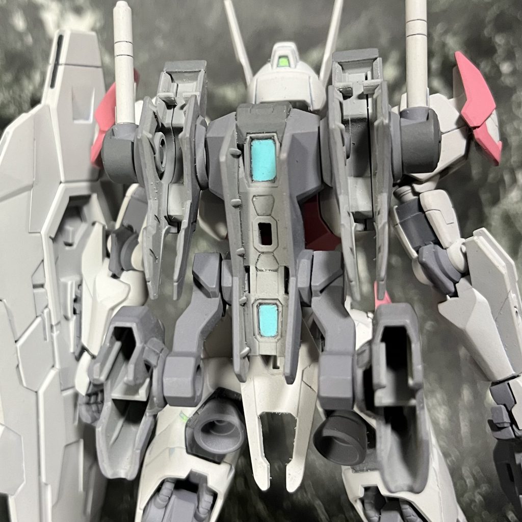 ランドセル内側も設定通り色を塗り分けクソ大変だった…