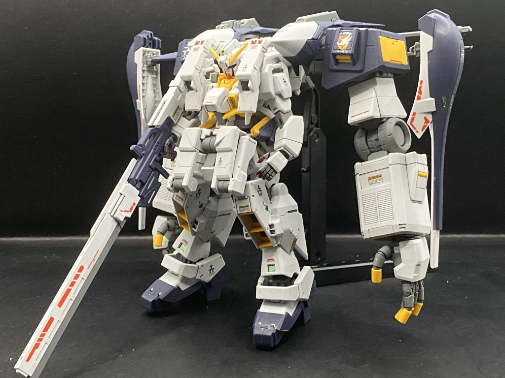HGUC ガンダムTR-1［ヘイズル・アウスラ］ギガンティック・アーム・ユニット装備–2枚目/制作者：萌木原あるく