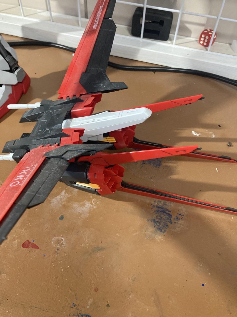 次回はPGエールストライカーを塗装してエールストライクにしていくぅ