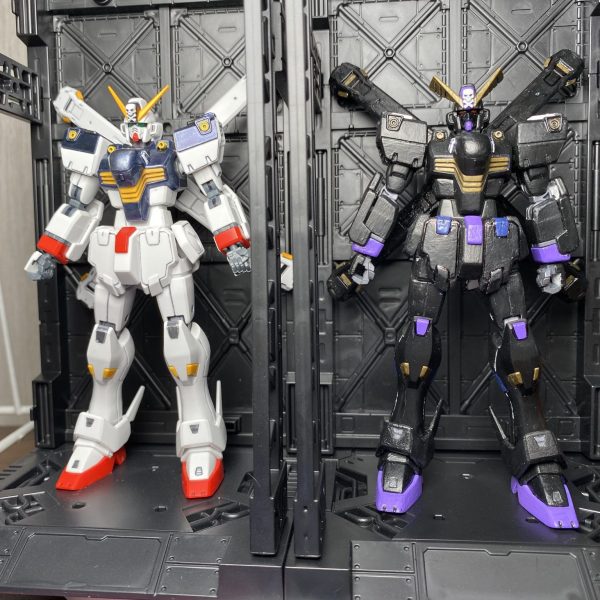 クロスボーンガンダムX1キットをX2化計画