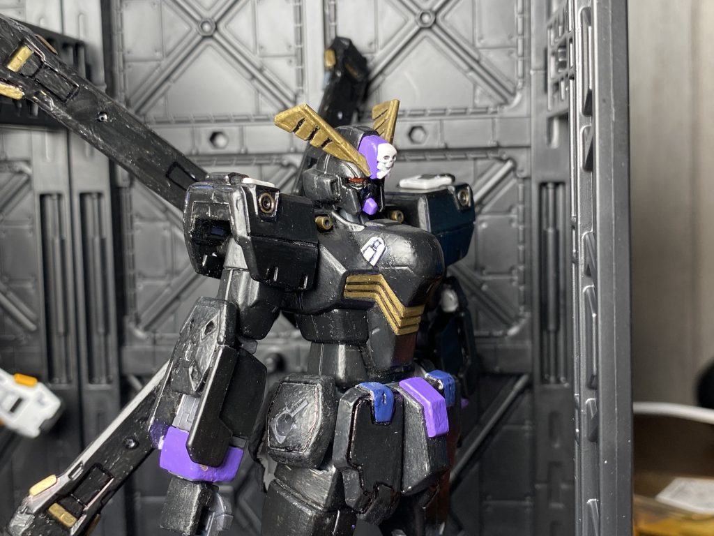 クロスボーンガンダムX1キットをX2化計画–5枚目/制作者：なおえ