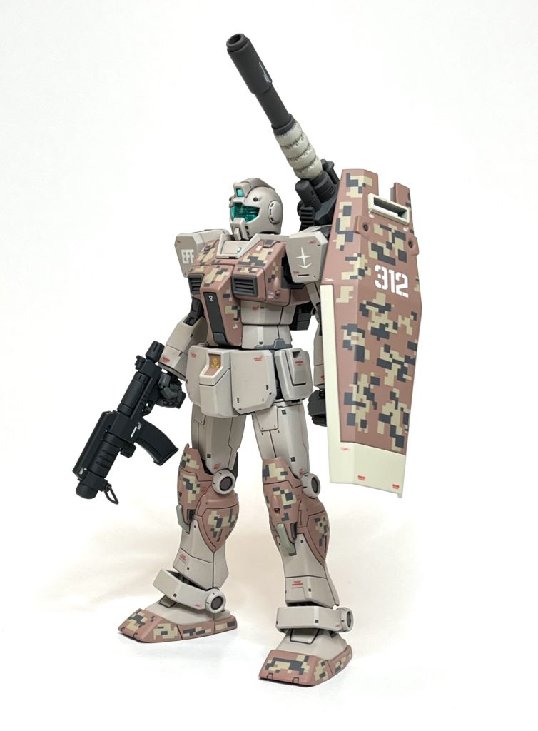 シールドのリブを無くし