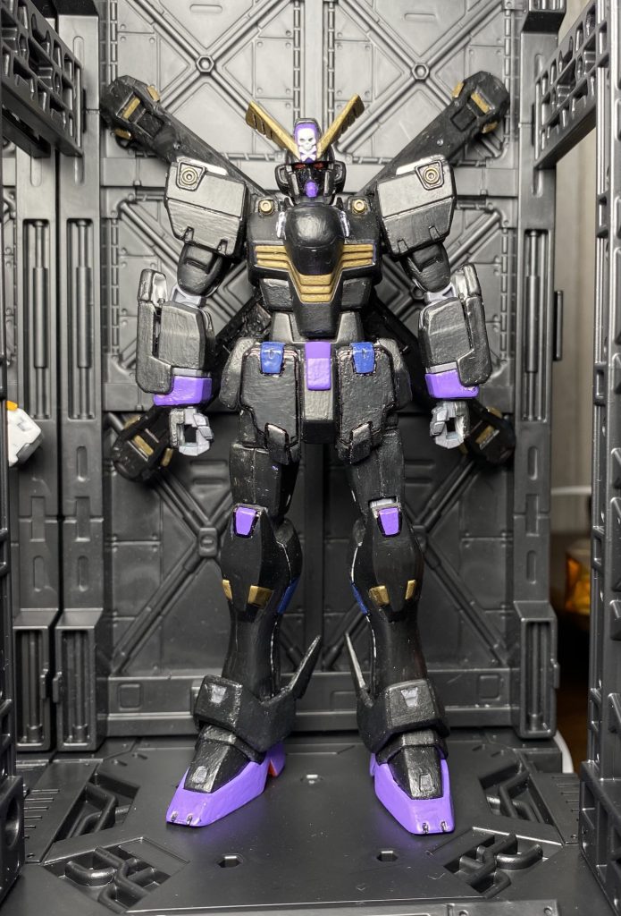 クロスボーンガンダムX1キットをX2化計画–2枚目/制作者：なおえ