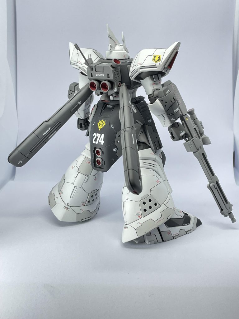 バーニア部の赤はシタデルカラーを使いました。ふき取り楽ですね~