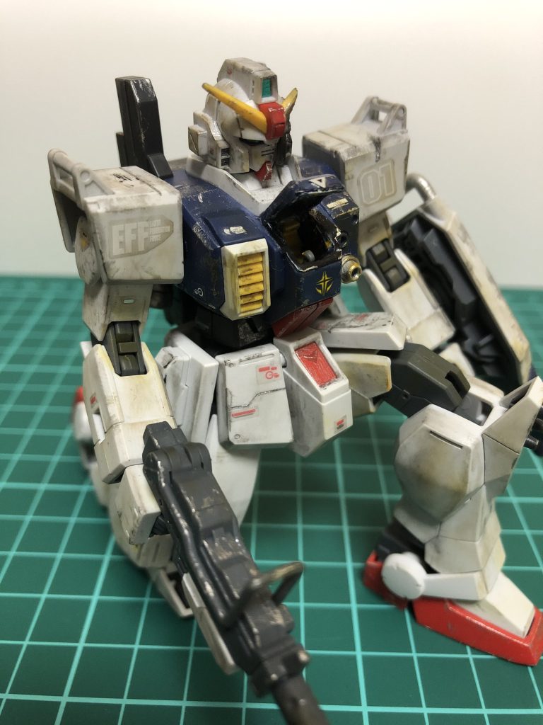 陸戦型ガンダム　コックピット開–4枚目/制作者：Formulaxi25