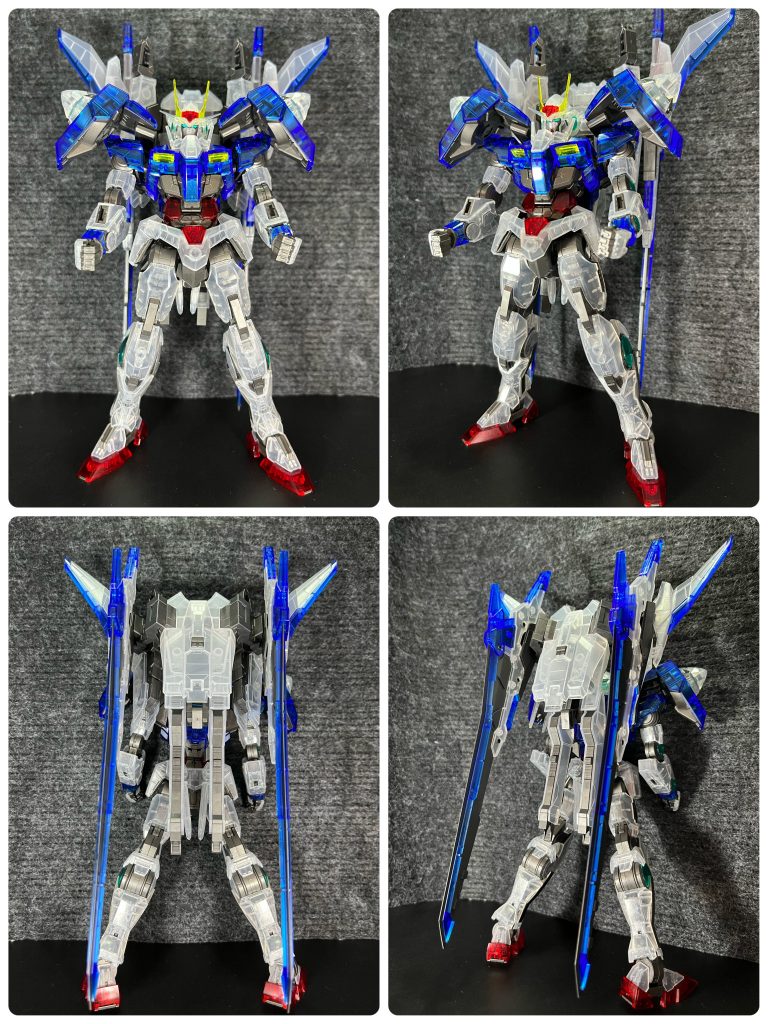 ザンダブルオーガンダム　長いソードがカッコイイです。