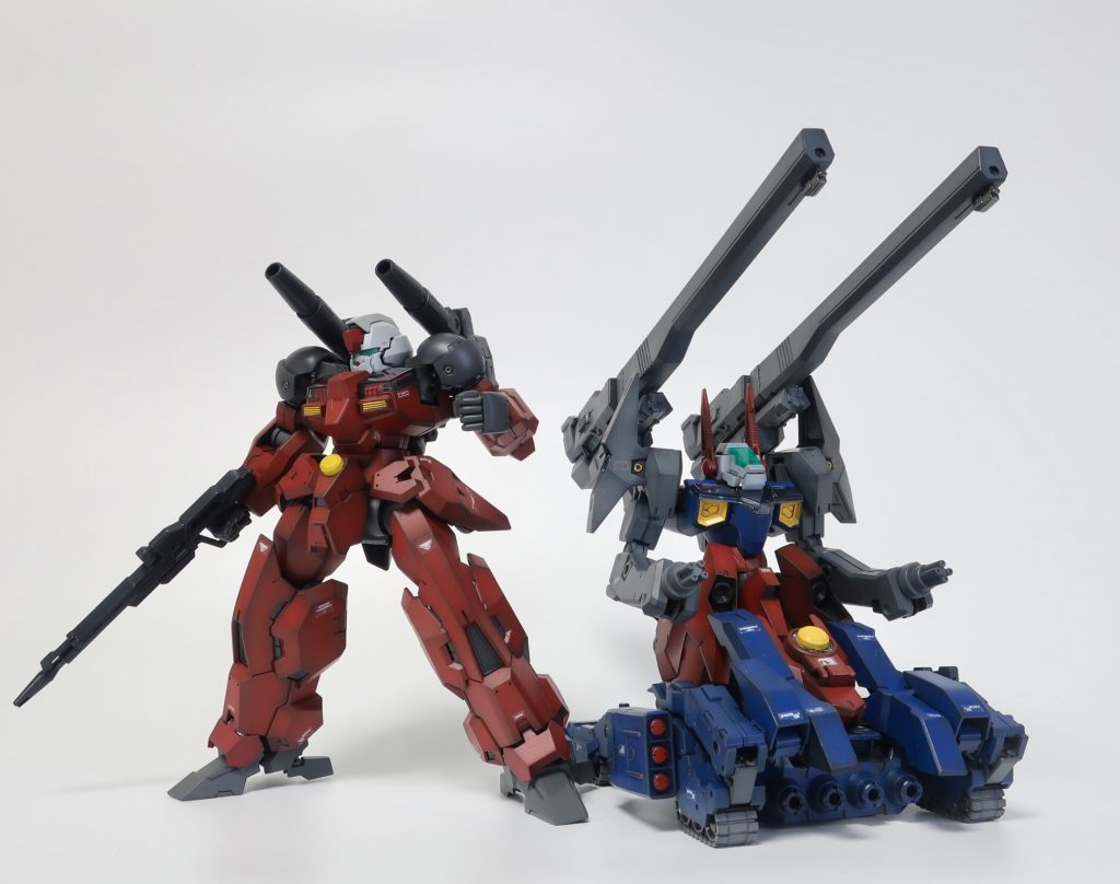 相棒のガンキャノンと